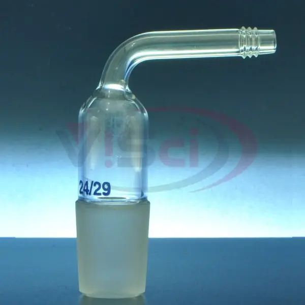 ADAPTERS CONE TO RUBBER TUBING RIGHT ANGLE CONNECTION Manufacturers