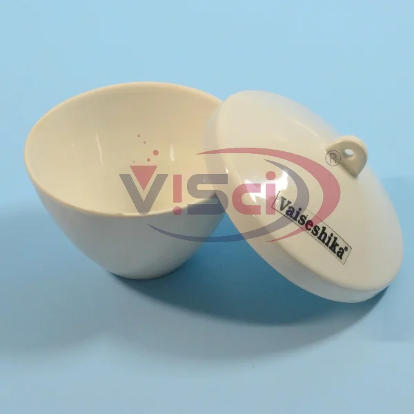 Crucible, Porcelain, Squat Form