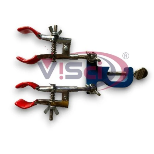 Burette Clamp with Boss Head Double Swivel SS Jaw Manufacturer & Supplier in India