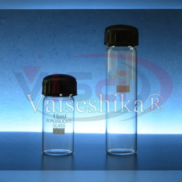 Tubes, Culture, Media, Flat Bottom, Screw Cap