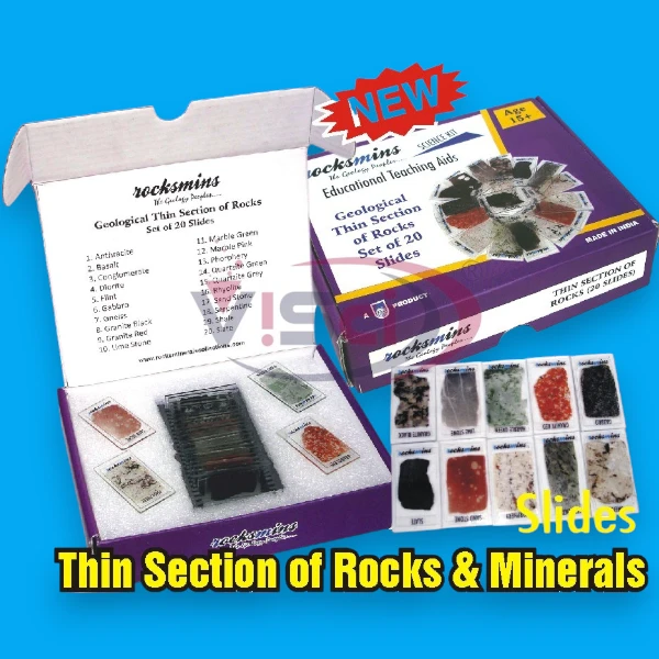 The Section Of Rocks & Minerals