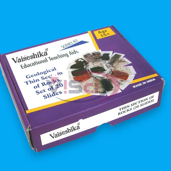 Thin Section Of  Rocks (Set Of 20 Slides)