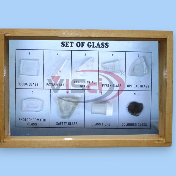 Collections of 9 Glass