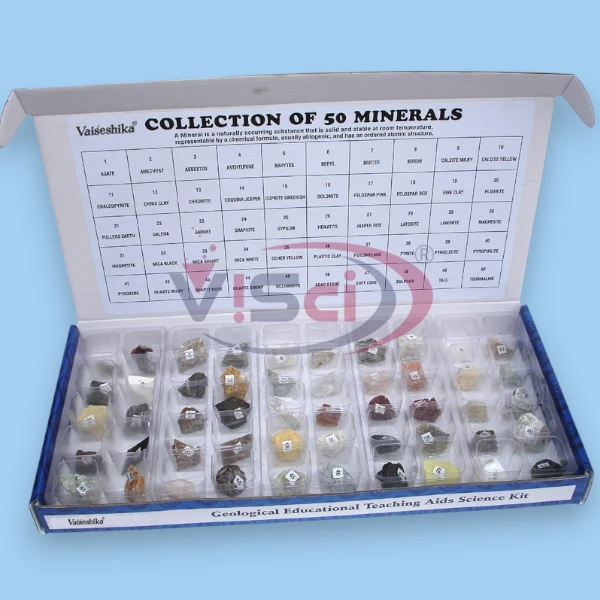 Collections of 50 Minerals