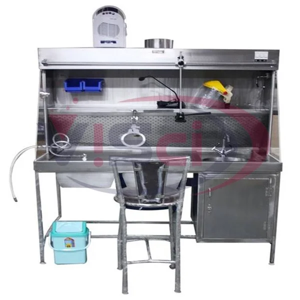 Grossing Table Complete S.S.with Exhaust