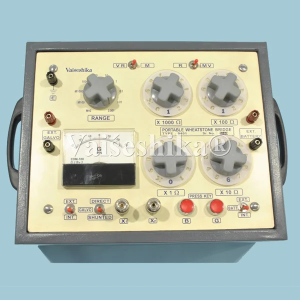 Portable Wheatstone Bridge Manufacturer & Supplier in India