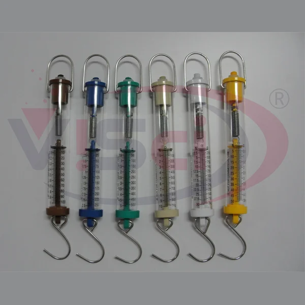 Spring(Newton) Balance Round Type Transparent Tubular Acrylic Body Manufacture Supplier & Exporter in India