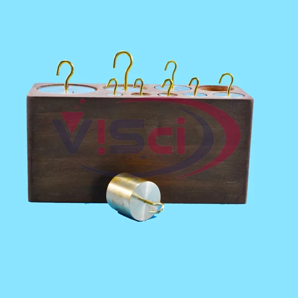 Masses (Weights), Hooked, Double sided, Fixed, Brass