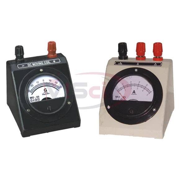 Moving Coil Meter, Round Dial, Top Terminal (Ammeters, Milli-Ammeters, Micro-Ammeters, Voltmeters and Galvanometer)