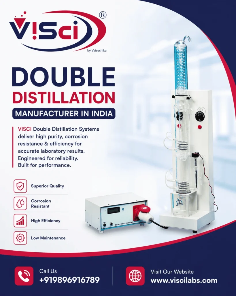 Double Distillation Manufacturer in India