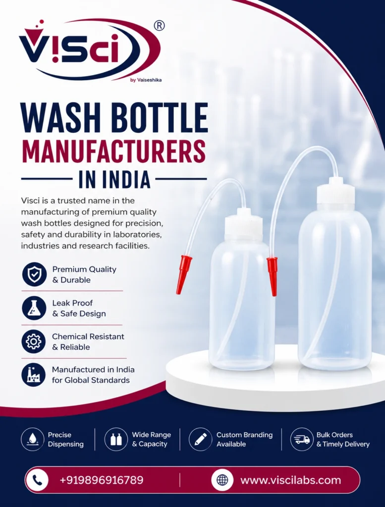Wash Bottle Manufacturers in India