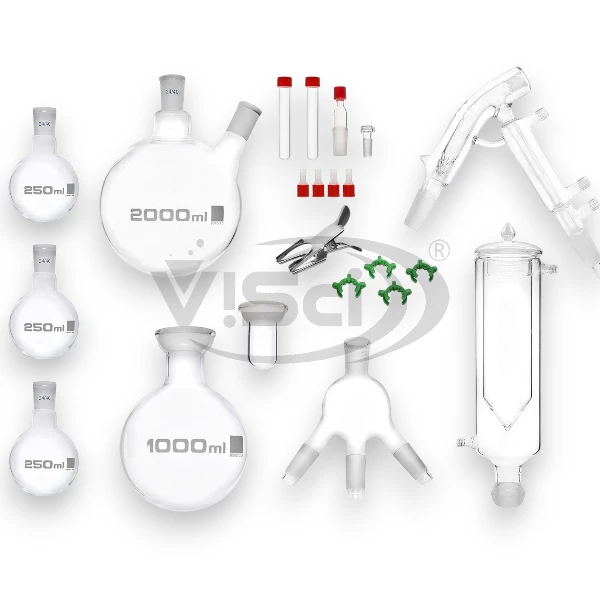 Short Distillation Set, 21 Piece